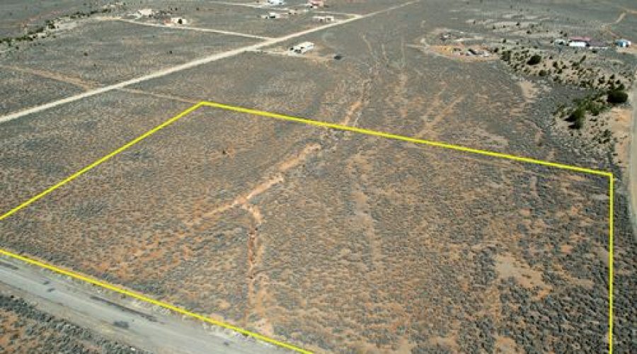 Aerial Photos with Overlay for Powered Pueblo Desertscape in Taos 2
