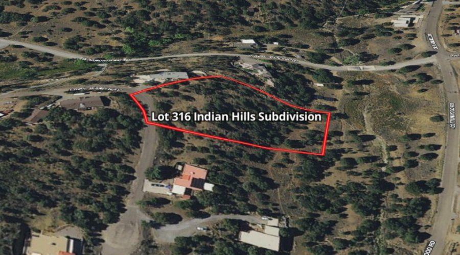 MapRight Map 3D view with Parcel Lines for Prime Location & View, Silver City