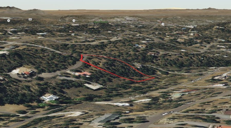 MapRight Map 3D Image for Prime Location & View, Silver City