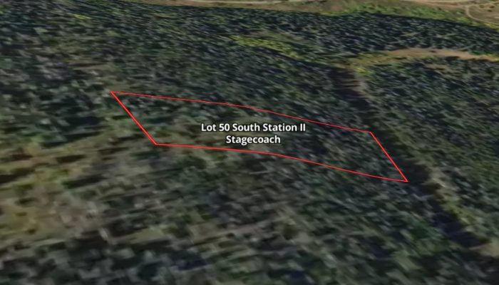3D Mapright Map for Lot 50 Prime Stagecoach Cabin Lot 2