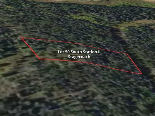 3D Mapright Map for Lot 50 Prime Stagecoach Cabin Lot 2