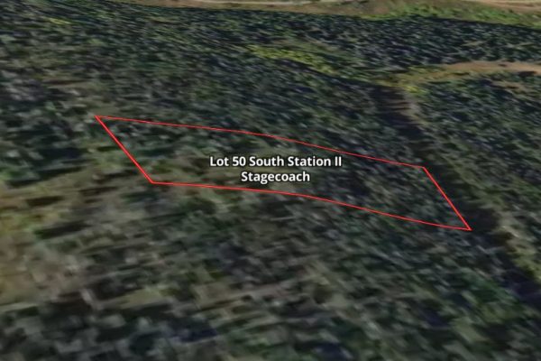 3D Mapright Map for Lot 50 Prime Stagecoach Cabin Lot 2