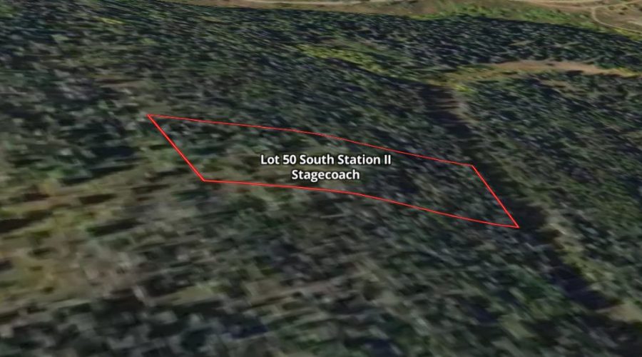 3D Mapright Map for Lot 50 Prime Stagecoach Cabin Lot 2