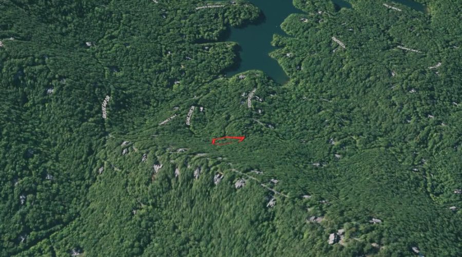 Mapright 3D Map for Big Canoe Homesite, Lake Nearby3