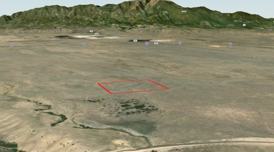 MapRight Map 3D 3 for Pristine 35 Acre So CO Ranchland
