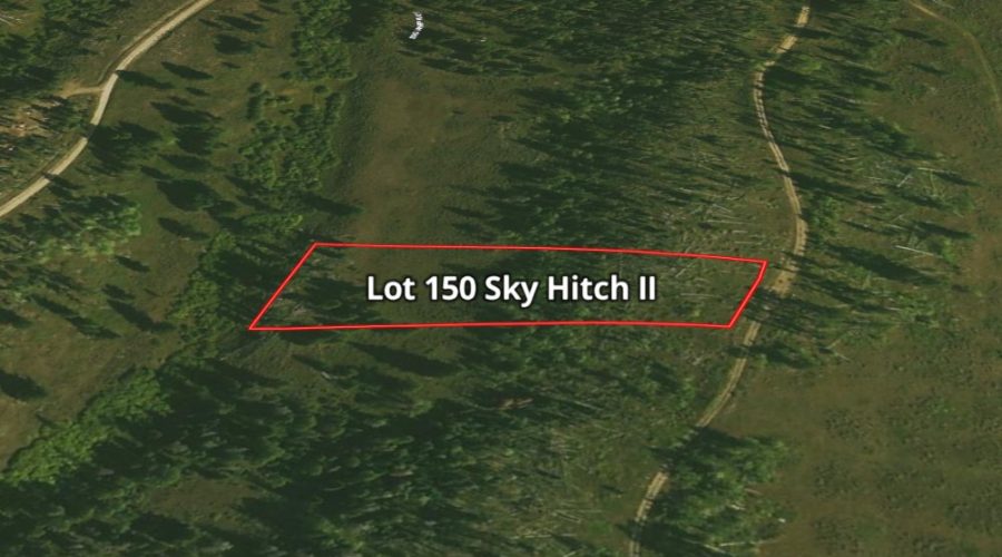 Mapright 3D Map with Label for Lot 150 Sky Hitch II At Stagecoach