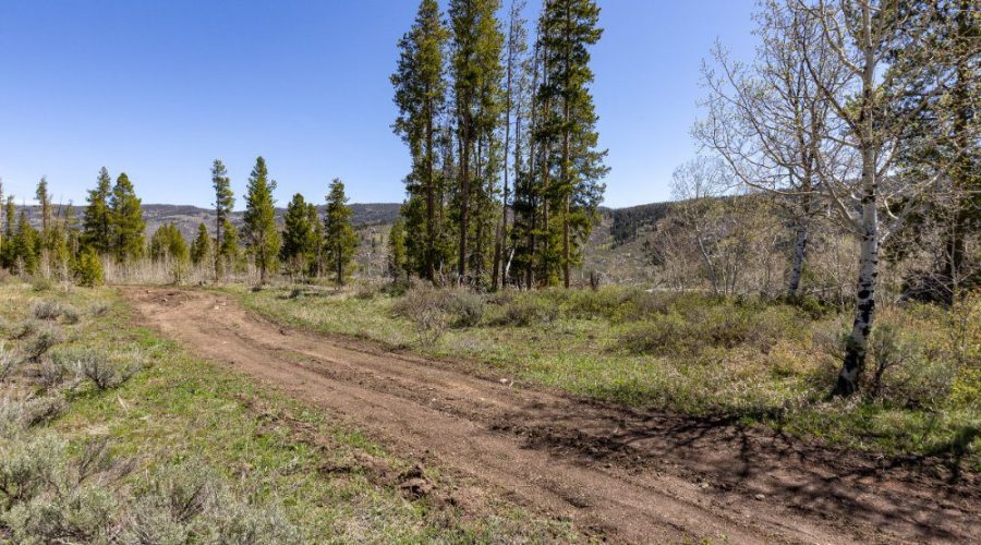 Ground Photo Showing Dirt Road Access for Lot 143 Sky Hitch II At Stagecoach