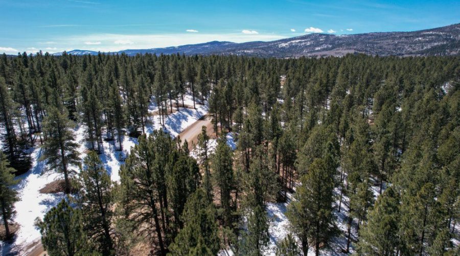 Aerial View of the Valley for Meadowside Lot Near Angel Fire Ski