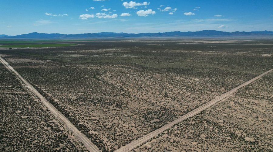 Aerial Photo showing access for A Peaceful Slice Of Utah