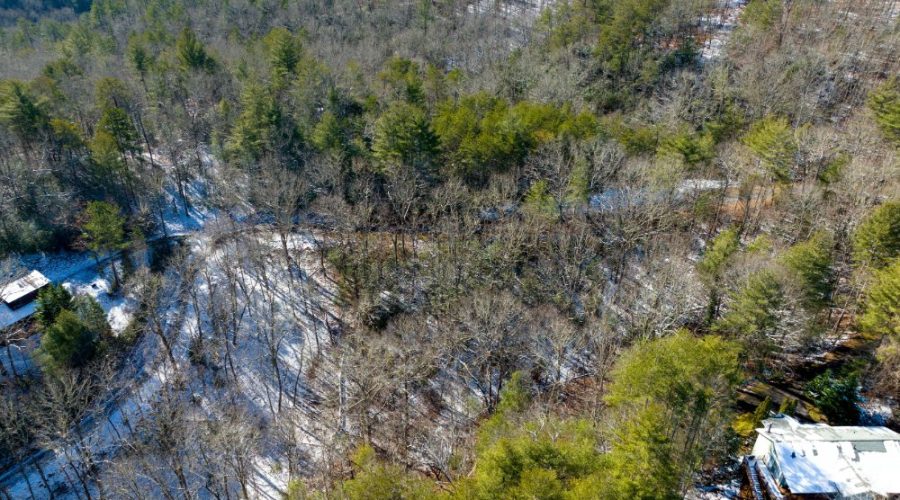 Aerial Photo of the Road Access to the Property Scenic Homesite By Hiwassee River 6