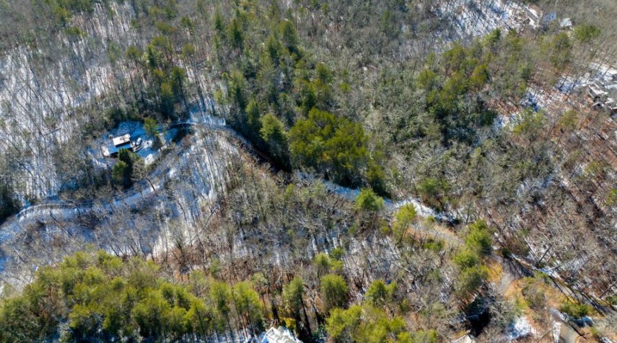 Aerial Photo of the Road Access to the Property Scenic Homesite By Hiwassee River 7