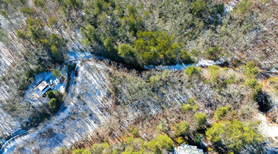 Aerial Photo of the Road Access to the Property Scenic Homesite By Hiwassee River 9