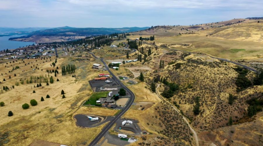 Aerial Photo Showing Beautiful Deer Meadows Community for Vista Views RV Lot with Water 6