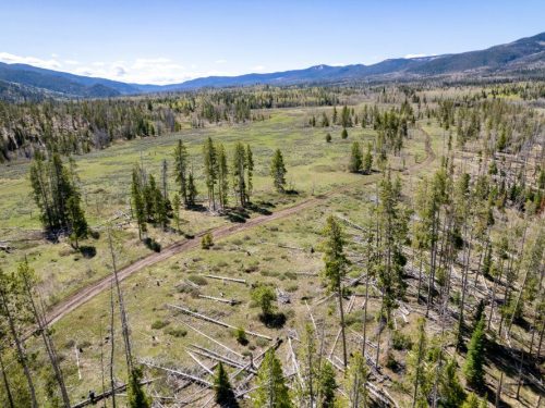 Aerial Photo with Mountain Background for Lot 143 Sky Hitch II At Stagecoach