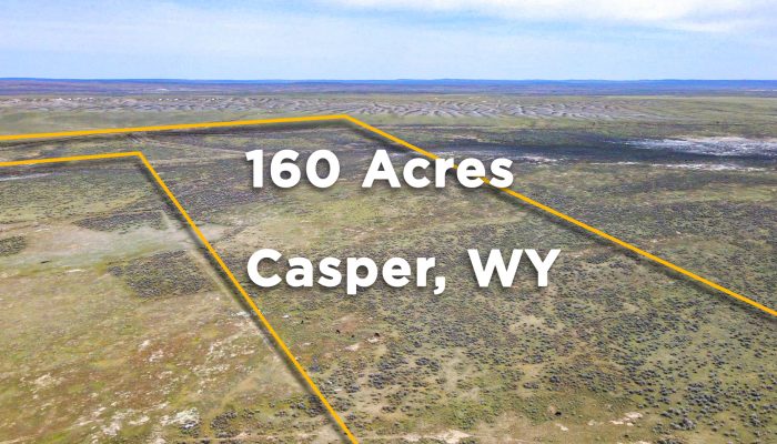Main Overlay With Text for LARGE 160 ACRE LOT IN NATRONA
