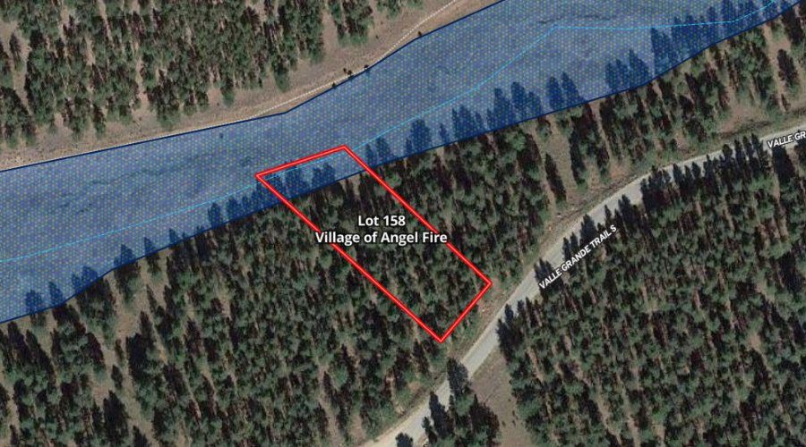 Mapright Water Feature for Meadowside Lot Near Angel Fire Ski