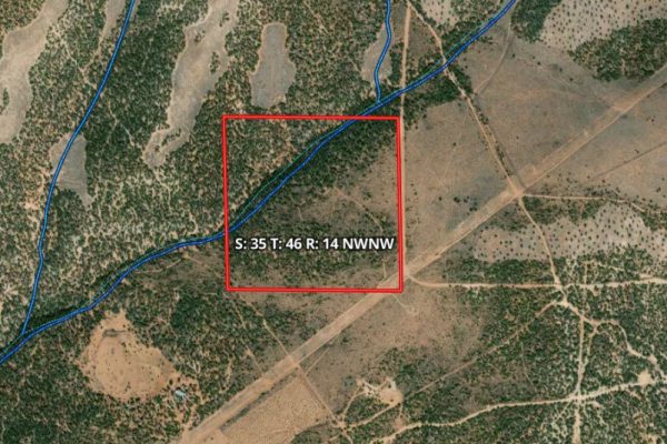 Mapright Wetlands Map for Public Hunting Unlimited 40 Ac