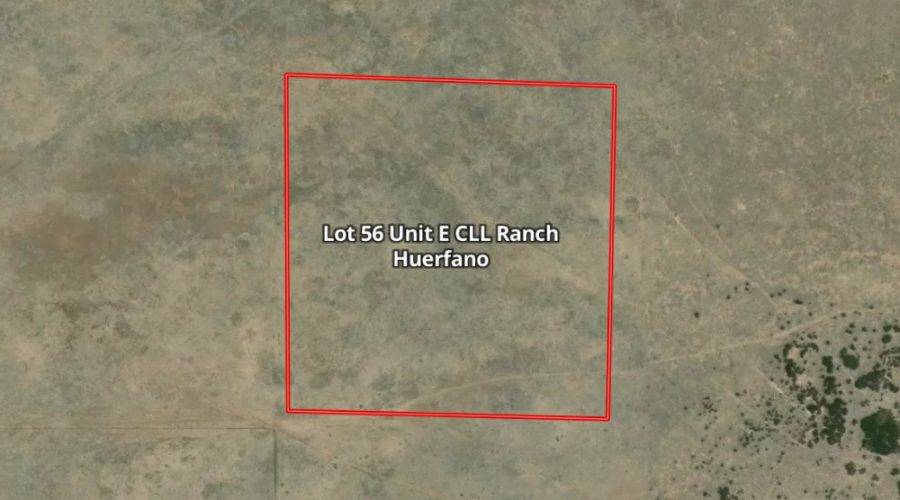 MapRight Map with Parcel Lines for Pristine 35 Acre So CO Ranchland