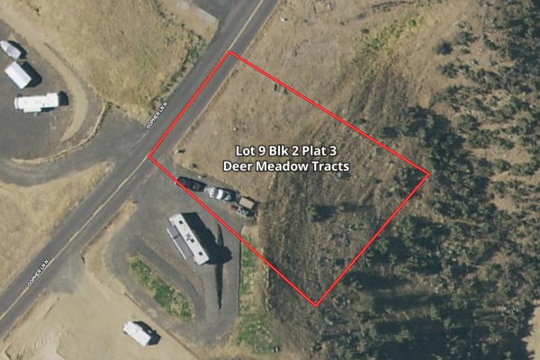 Mapright Map with Parcel Line for Vista Views RV Lot with Water