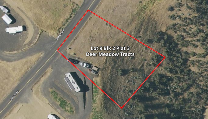Mapright Map with Parcel Line for Vista Views RV Lot with Water