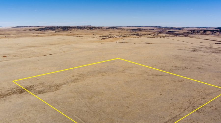 Photo with Parcel Overlay for Pristine 35 Acre So CO Ranchland