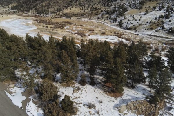 Aerial Photo Showing the Valley for Lot 50, South Fork Ranches