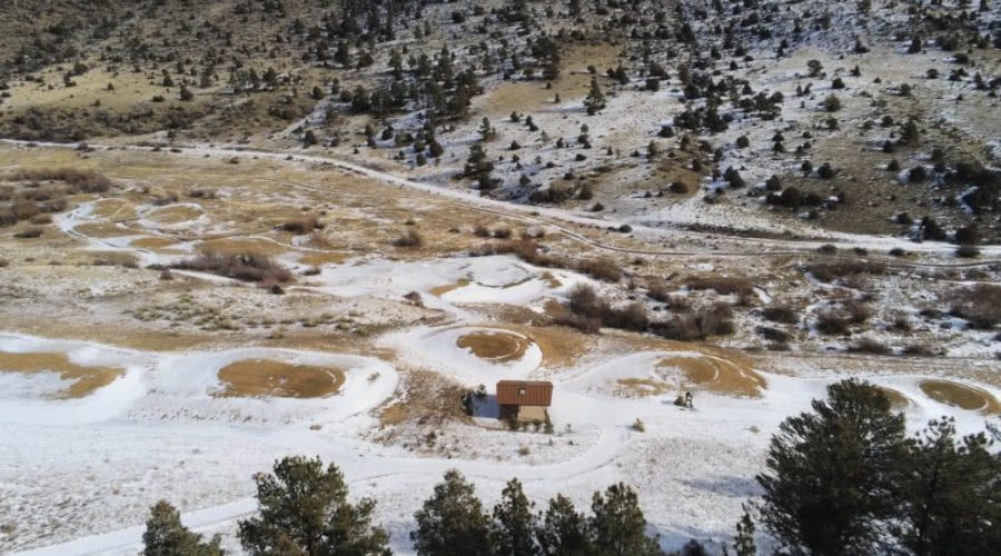 Aerial Photo Showing Some Dwellings for Lot 50, South Fork Ranches