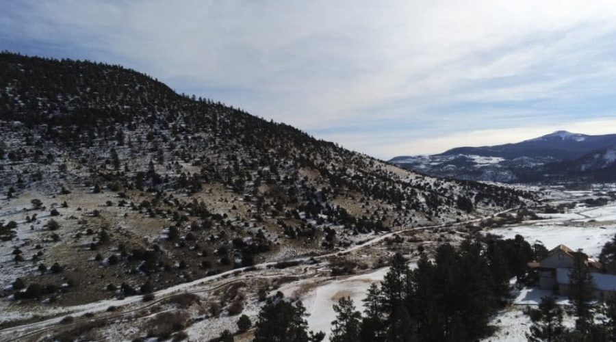 Aerial Photo Showing Mountain Views for Lot 50, South Fork Ranches 3