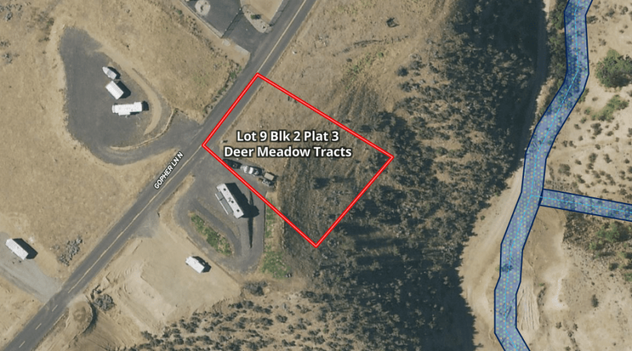 Wetlands Map for Vista Views RV Lot with Water