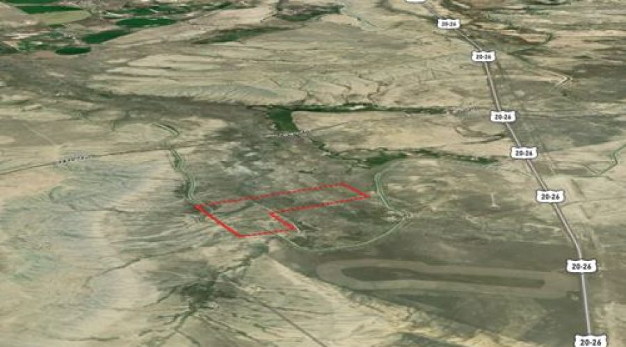 MapRight Map with Parcel Lines for LARGE 160 ACRE LOT IN NATRONA 2